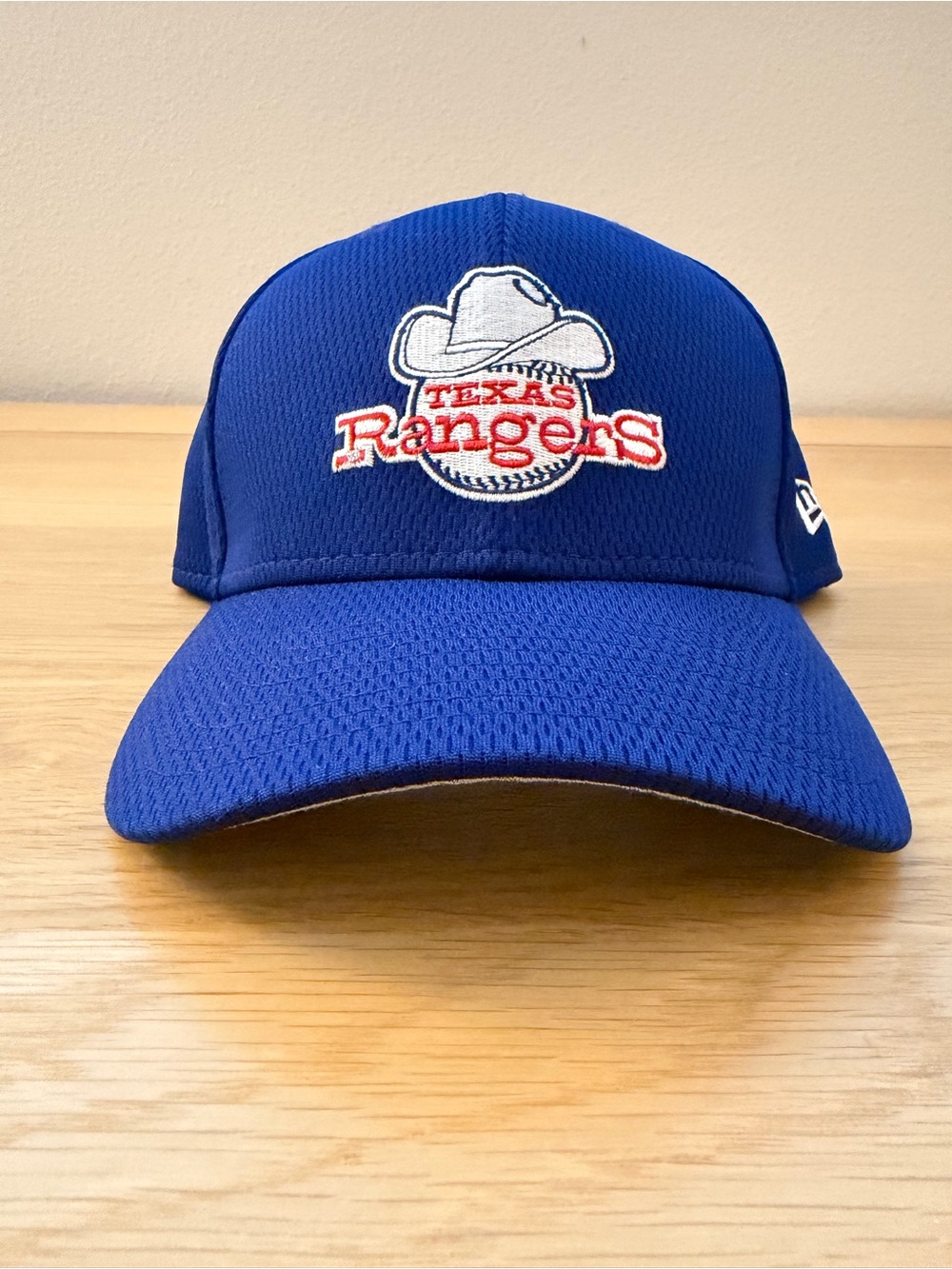 Texas Rangers Blue Baseball Cap with Embroidered Logo